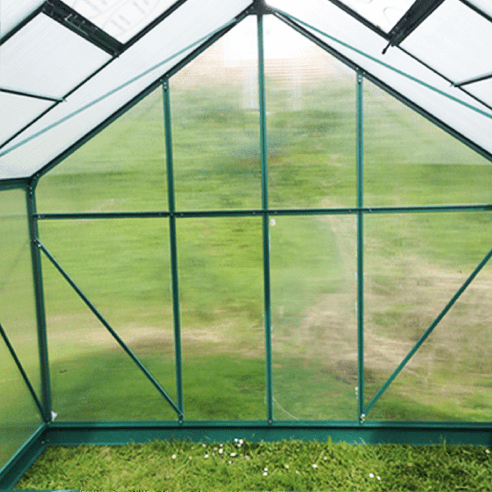 Ultimate Greenhouse 6mm Twin Wall 3000 x 3000mm gallery detail image