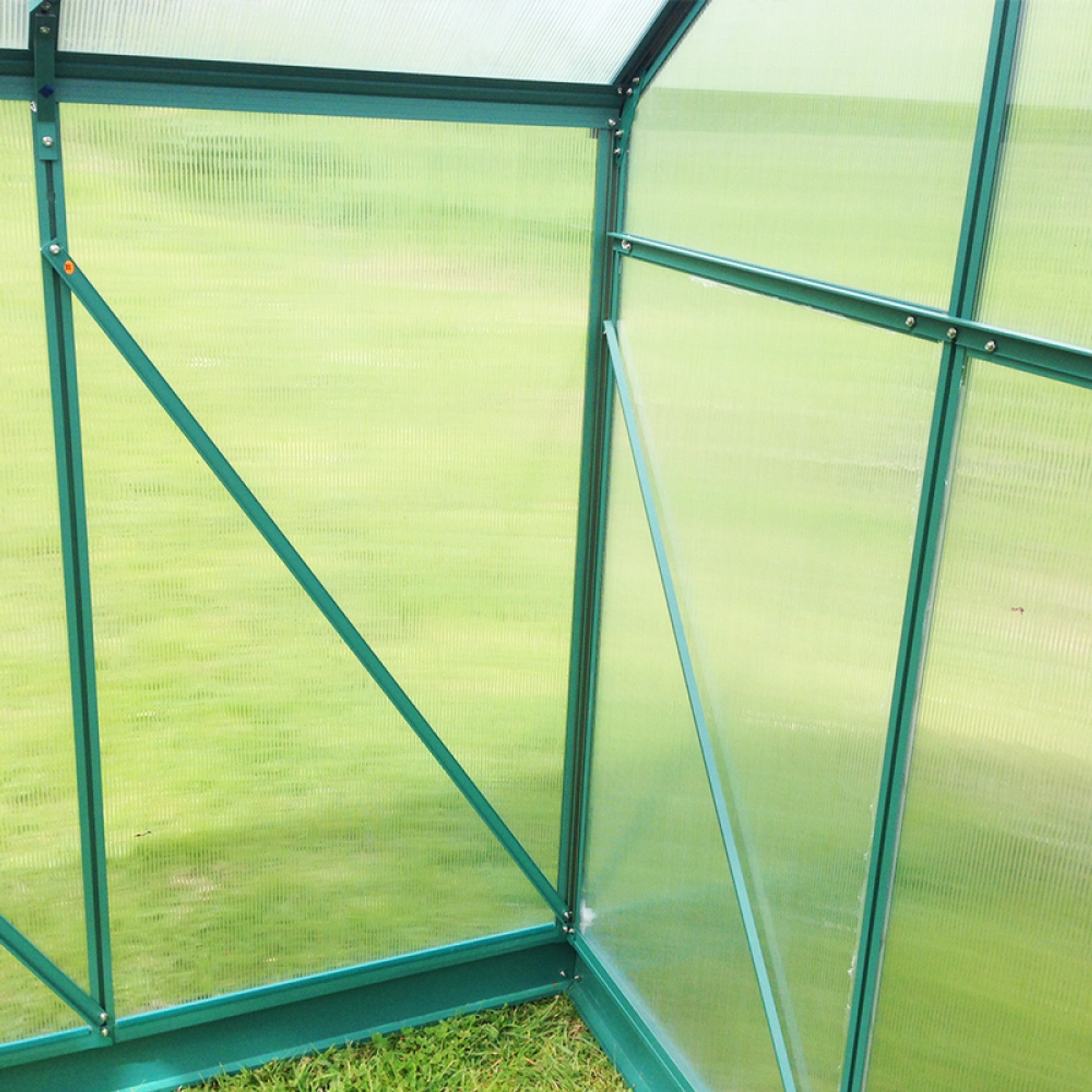 Ultimate Greenhouse 6mm Twin Wall 2400 x 5100mm gallery detail image