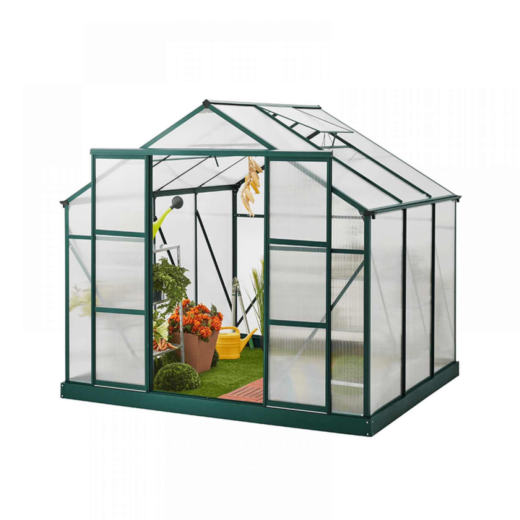 Ultimate Greenhouse 6mm Twin Wall 2400 x 2200mm gallery detail image