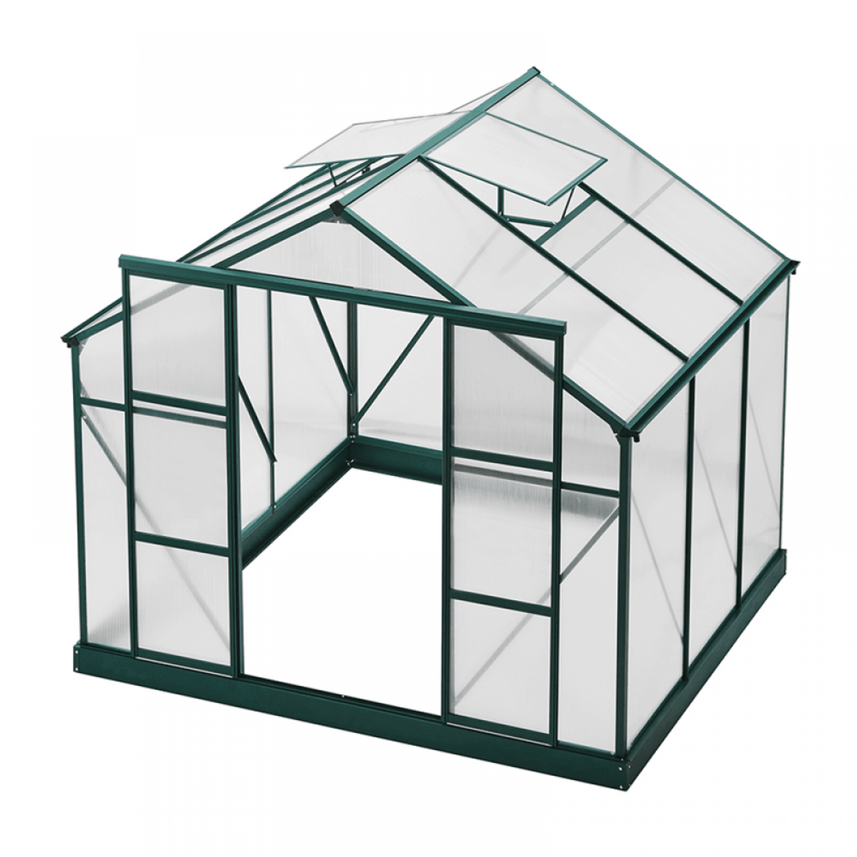 Ultimate Greenhouse 6mm Twin Wall 2400 x 2200mm gallery detail image