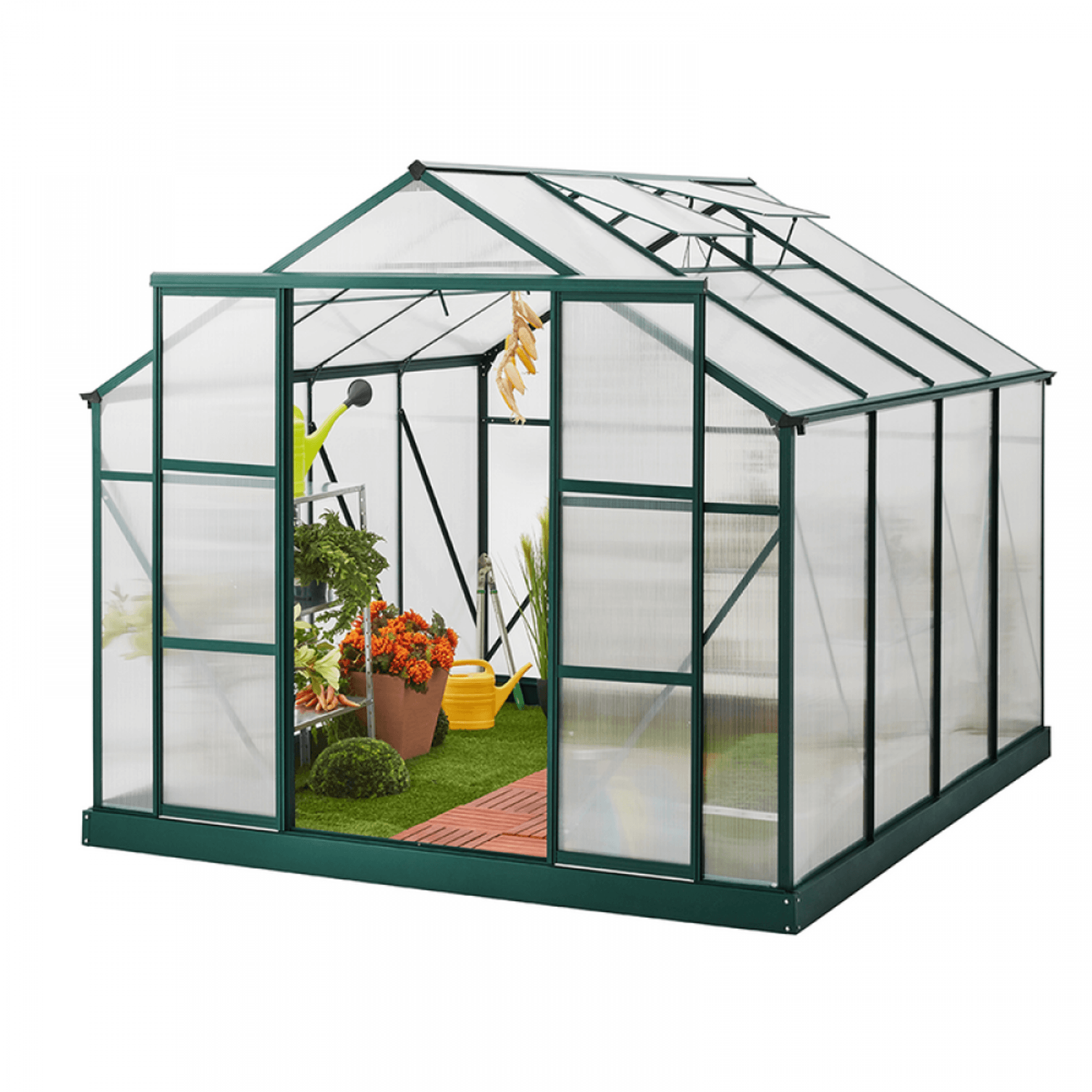 Ultimate Greenhouse 6mm Twin Wall 2400 x 2900mm gallery detail image