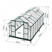 Ultimate Greenhouse 6mm Twin Wall 2400 x 5100mm gallery detail image