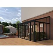 Aluminium Outdoor Sunroom Kit | DTGS-QA7-OR-BK gallery detail image