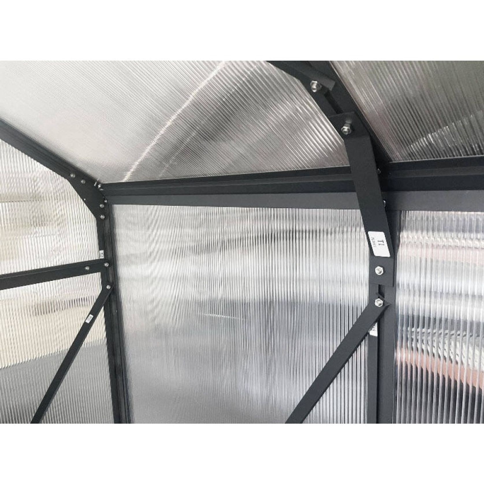 Greenhouse 6mm Twin Wall 2230 x 4380 x 2150mm gallery detail image