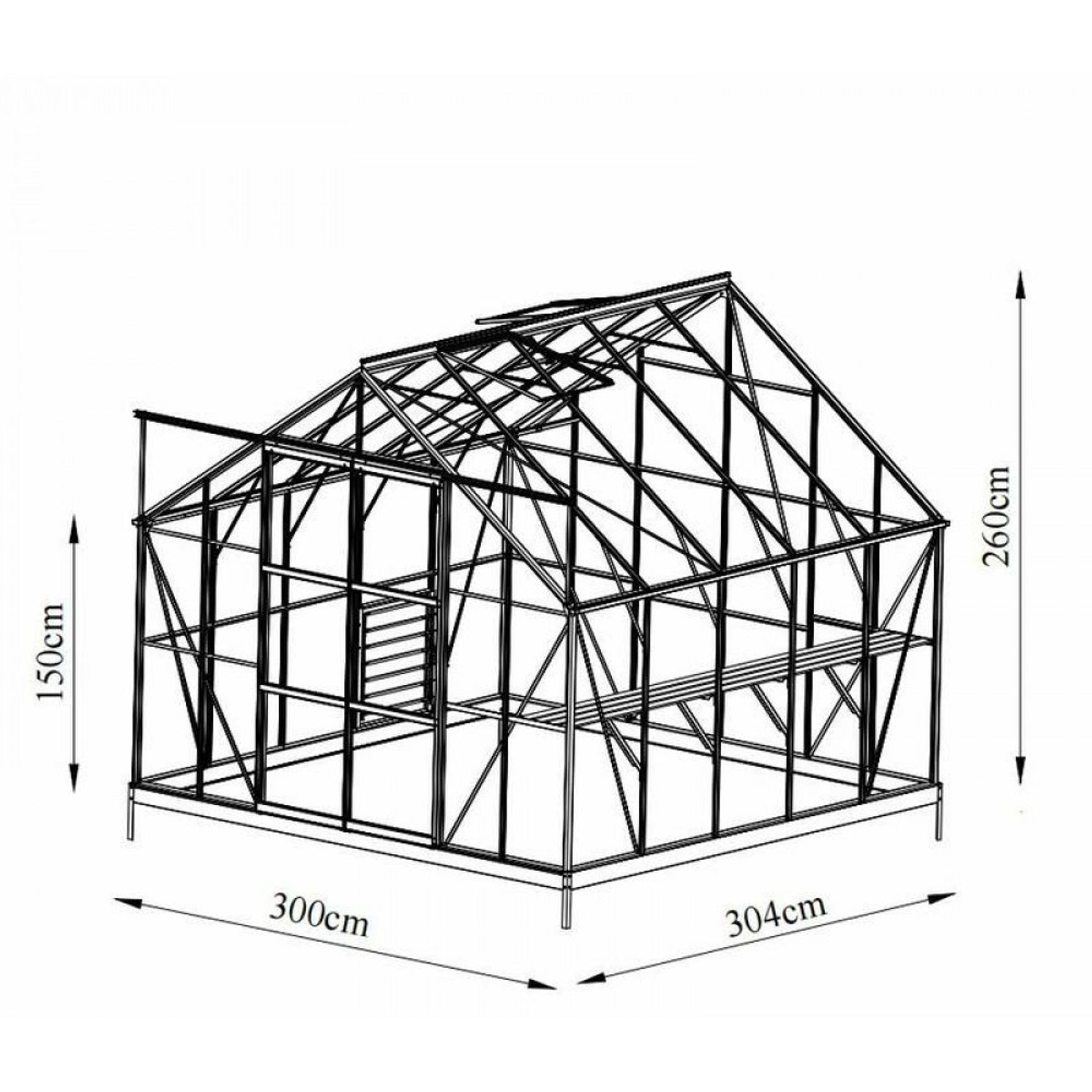 Glasshouse 4mm Tempered Glass | FW-HT1010 gallery detail image
