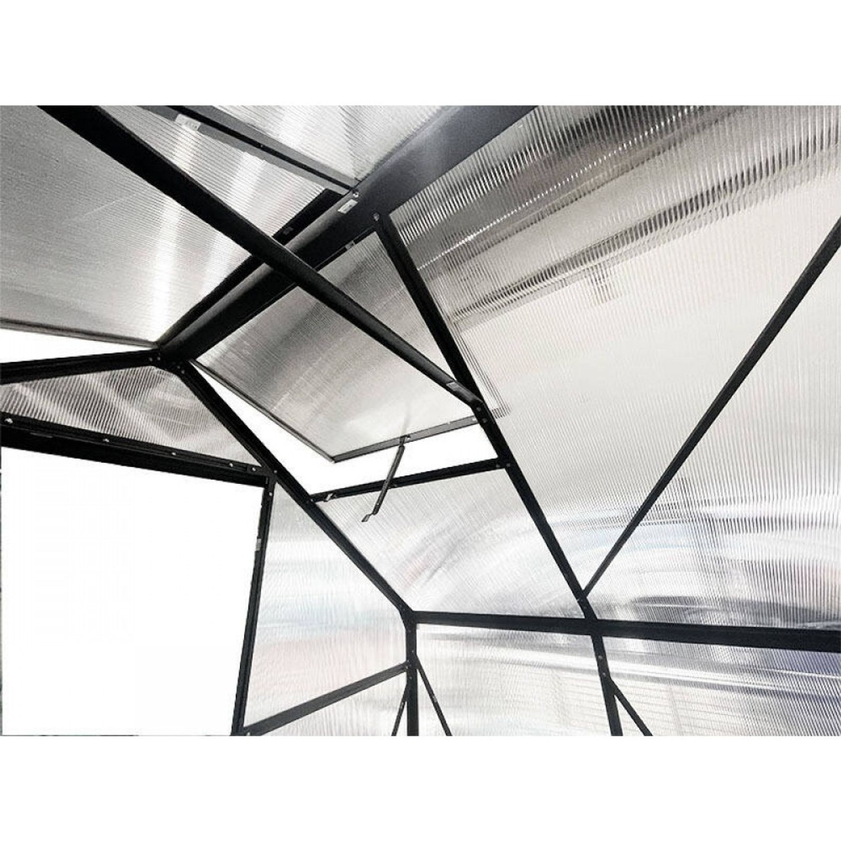Greenhouse 6mm Twin Wall 2230 x 1540 x 2150mm gallery detail image
