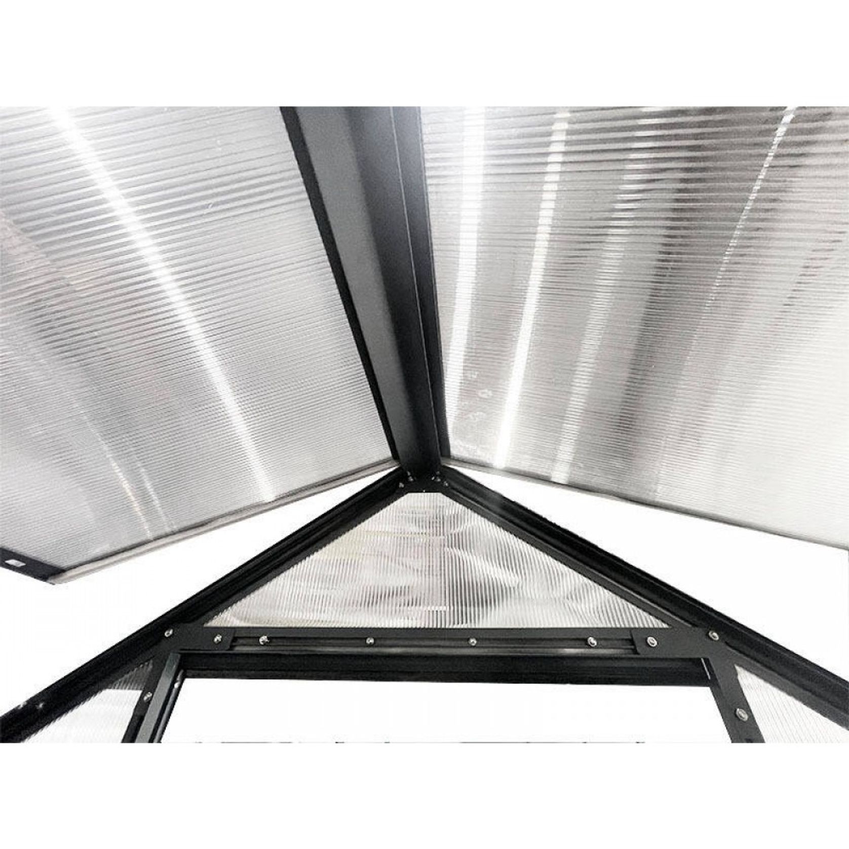 Greenhouse 6mm Twin Wall 2230 x 4380 x 2150mm gallery detail image