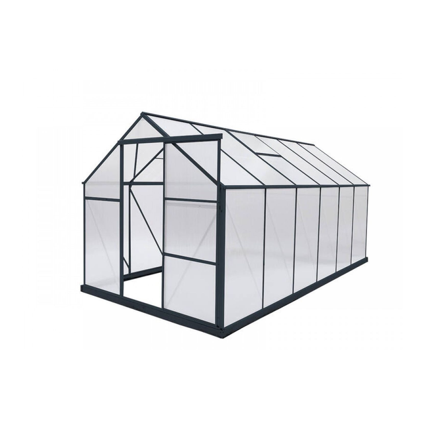 Greenhouse 6mm Twin Wall 2230 x 4380 x 2150mm gallery detail image