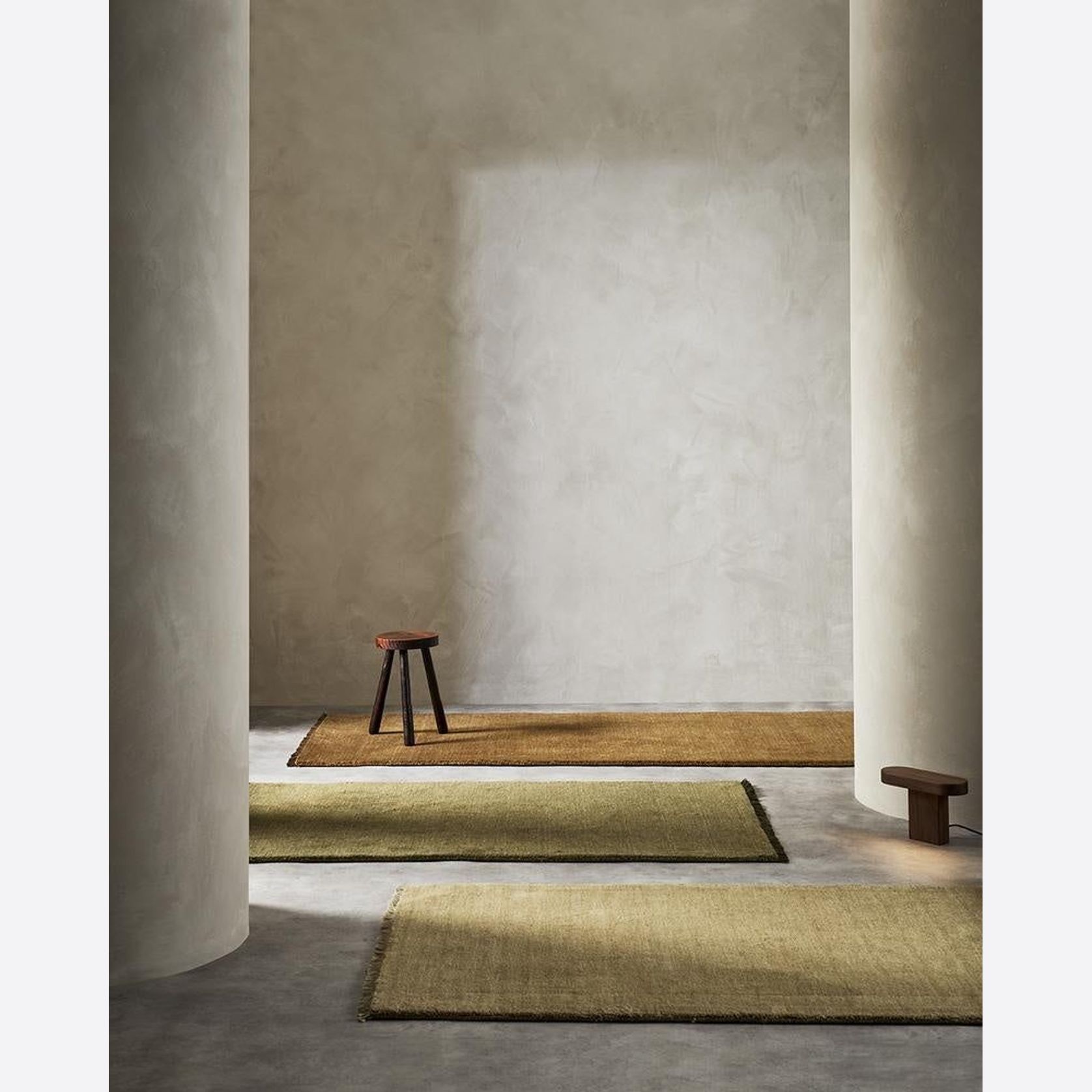 Baya Sandringham 100% NZ Wool Runner Rug - Fenugreek gallery detail image