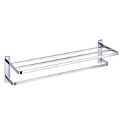 Cubic Long Towel Shelf & Rail 610mm gallery detail image