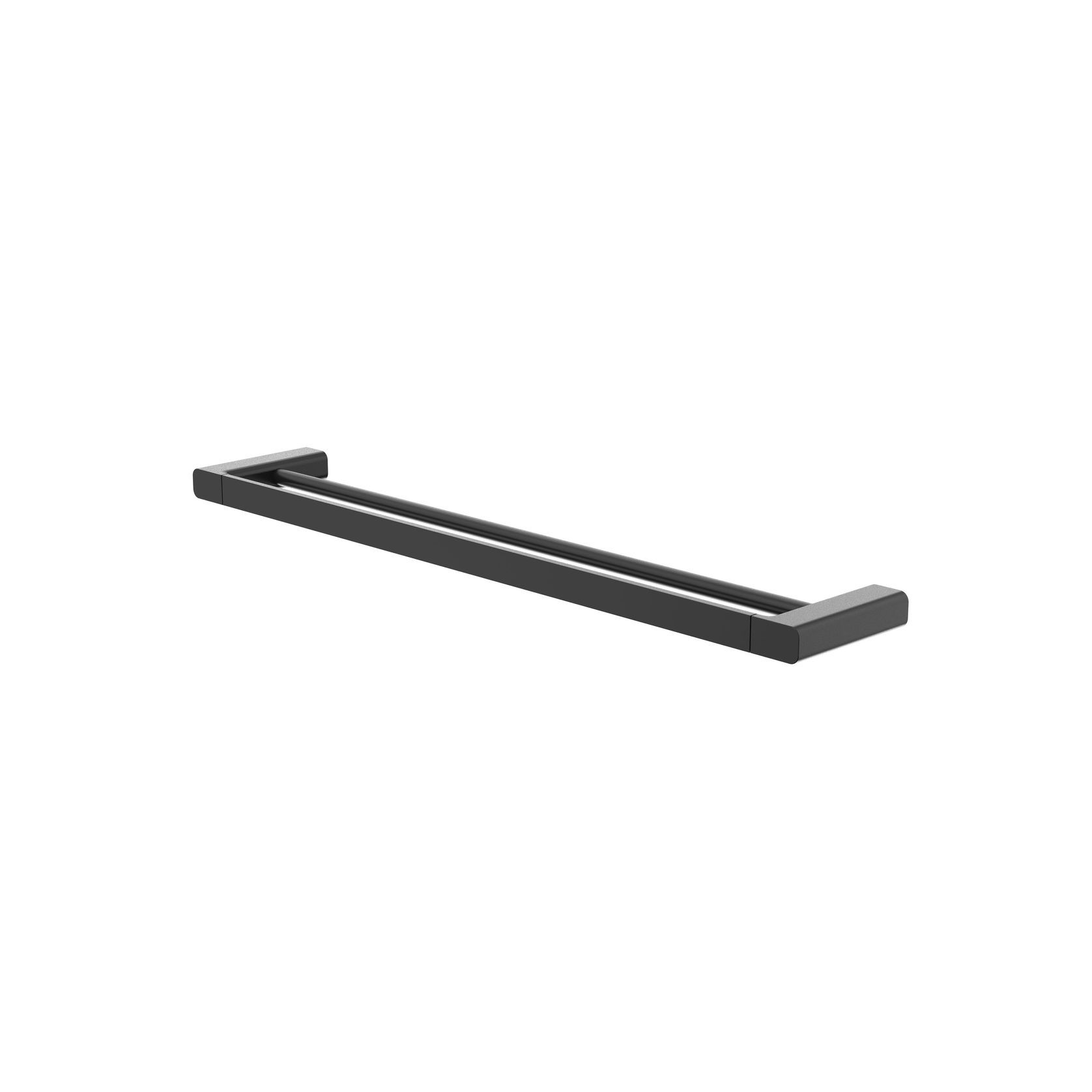 Luna Double Towel Rail 630mm gallery detail image