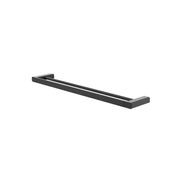 Luna Double Towel Rail 630mm gallery detail image