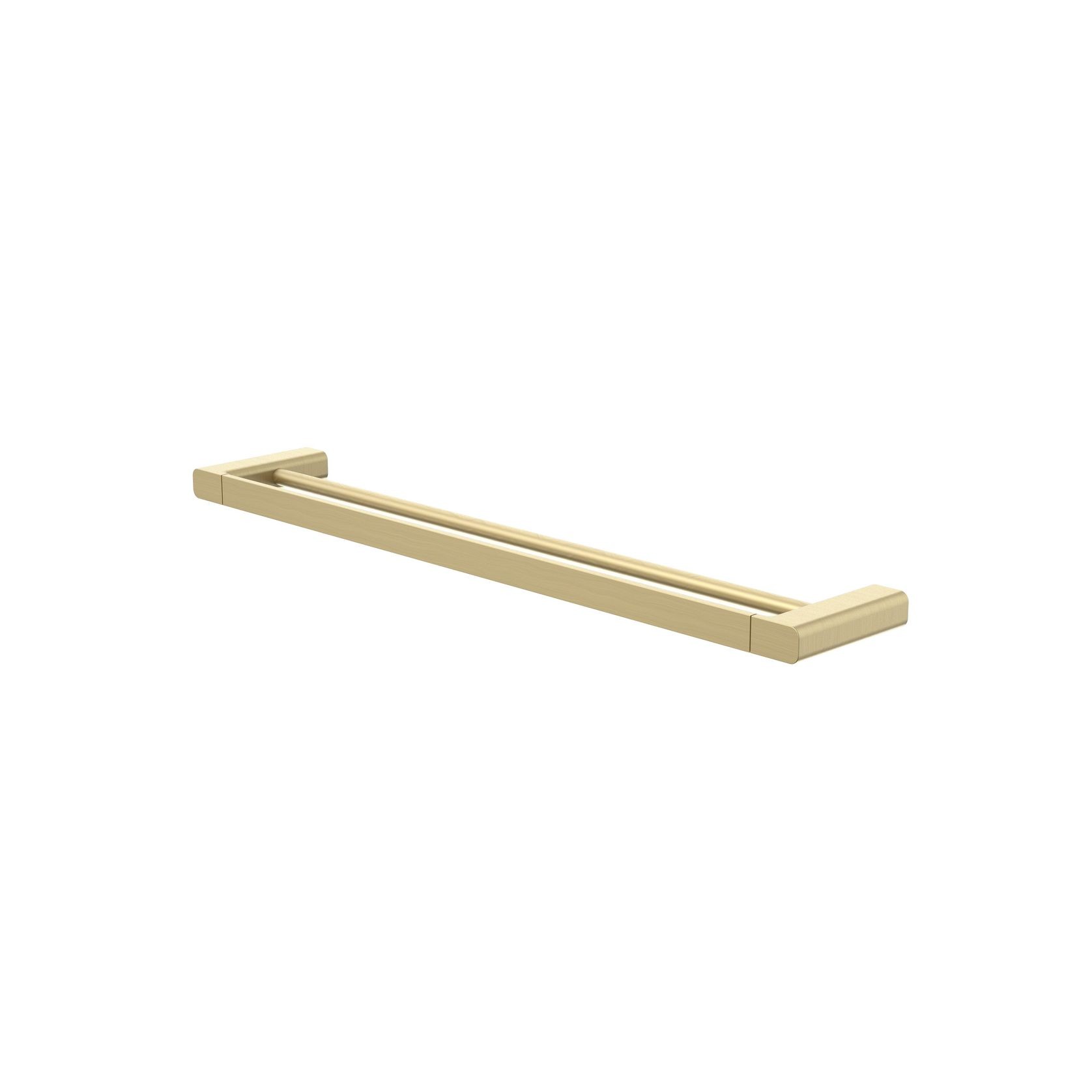 Luna Double Towel Rail 630mm gallery detail image