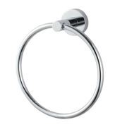 Lucid Pin Hand Towel Ring Chrome gallery detail image