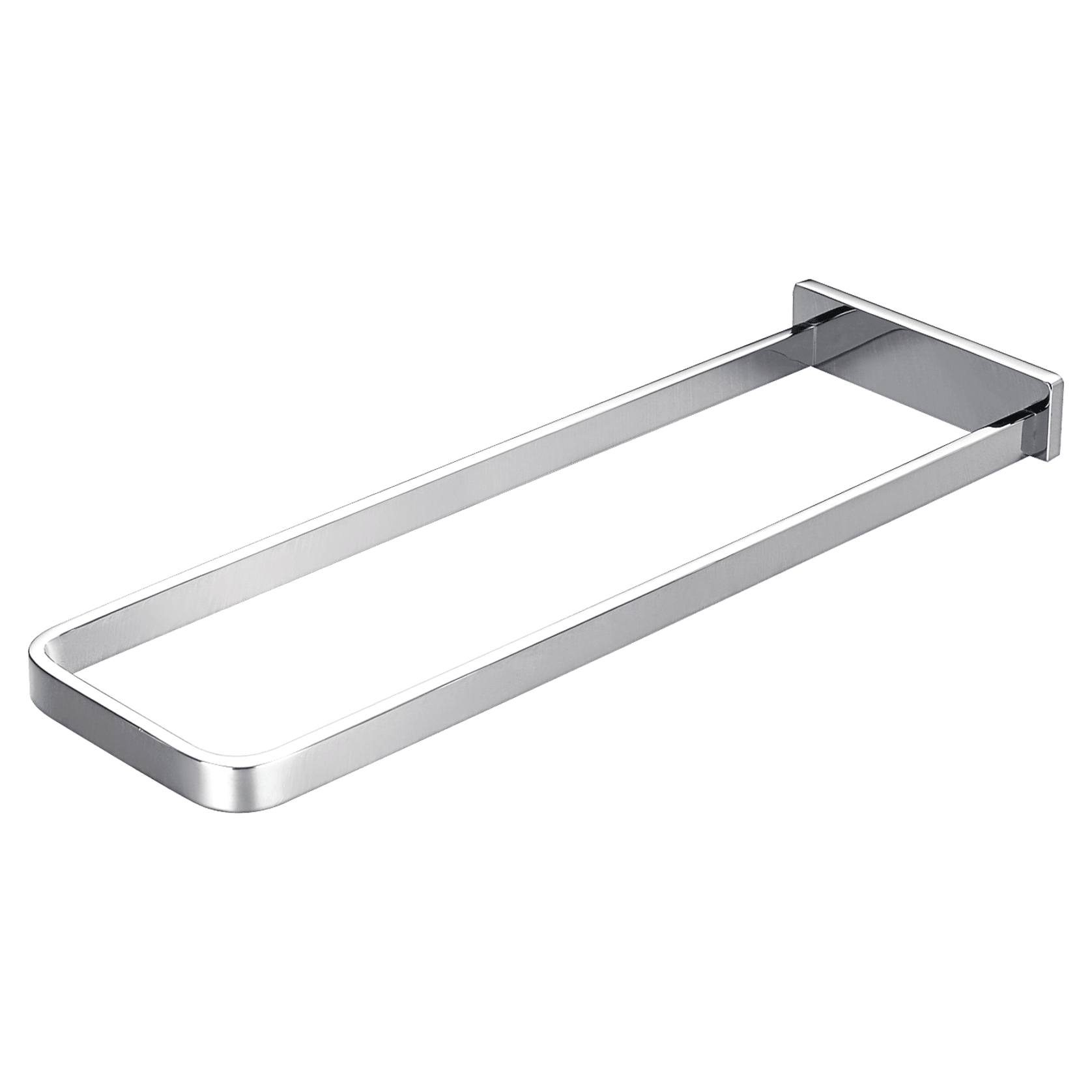 Cubic Towel Ring Chrome gallery detail image