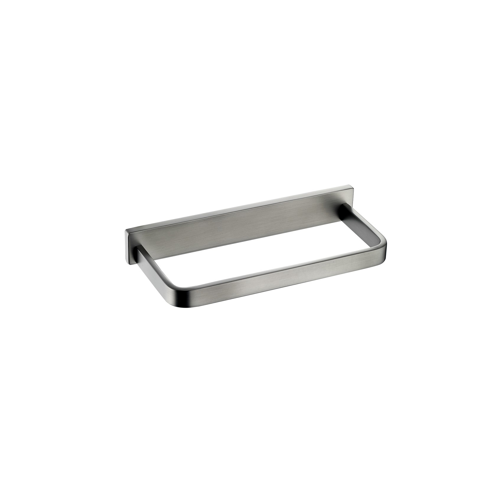 Cubic Hand Towel Holder 205mm Brushed Nickel gallery detail image