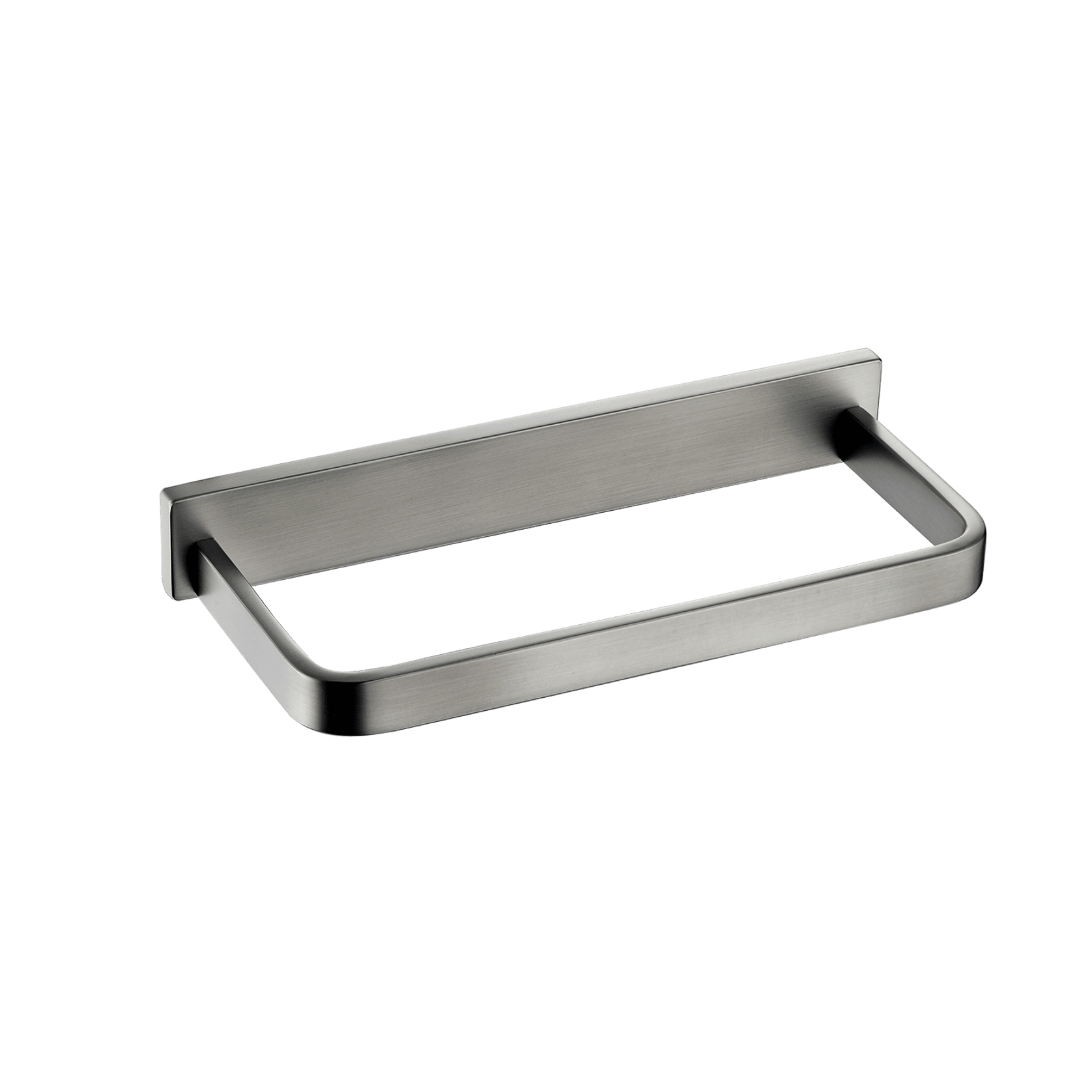Cubic Hand Towel Holder 205mm Brushed Nickel gallery detail image
