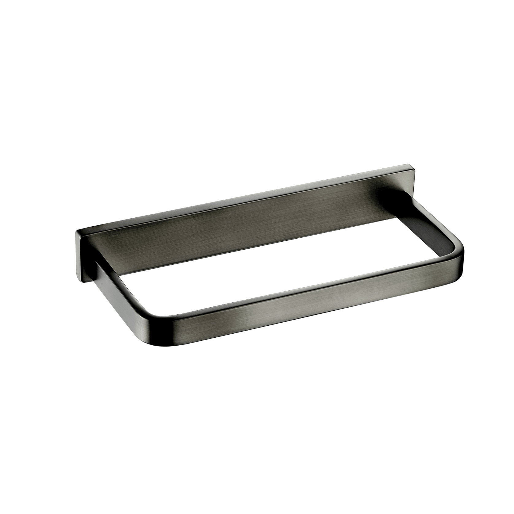 Cubic Hand Towel Holder 205mm Gun Metal gallery detail image