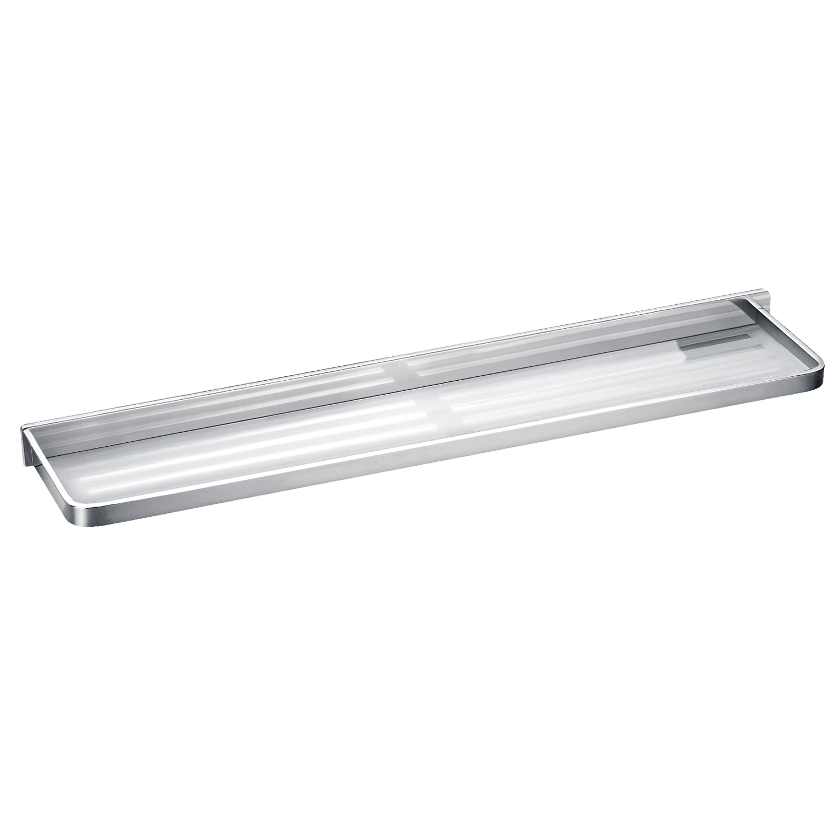 Cubic Long Shelf 600mm Chrome gallery detail image