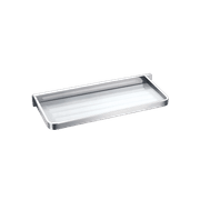 Cubic Short Shelf 310mm Chrome gallery detail image