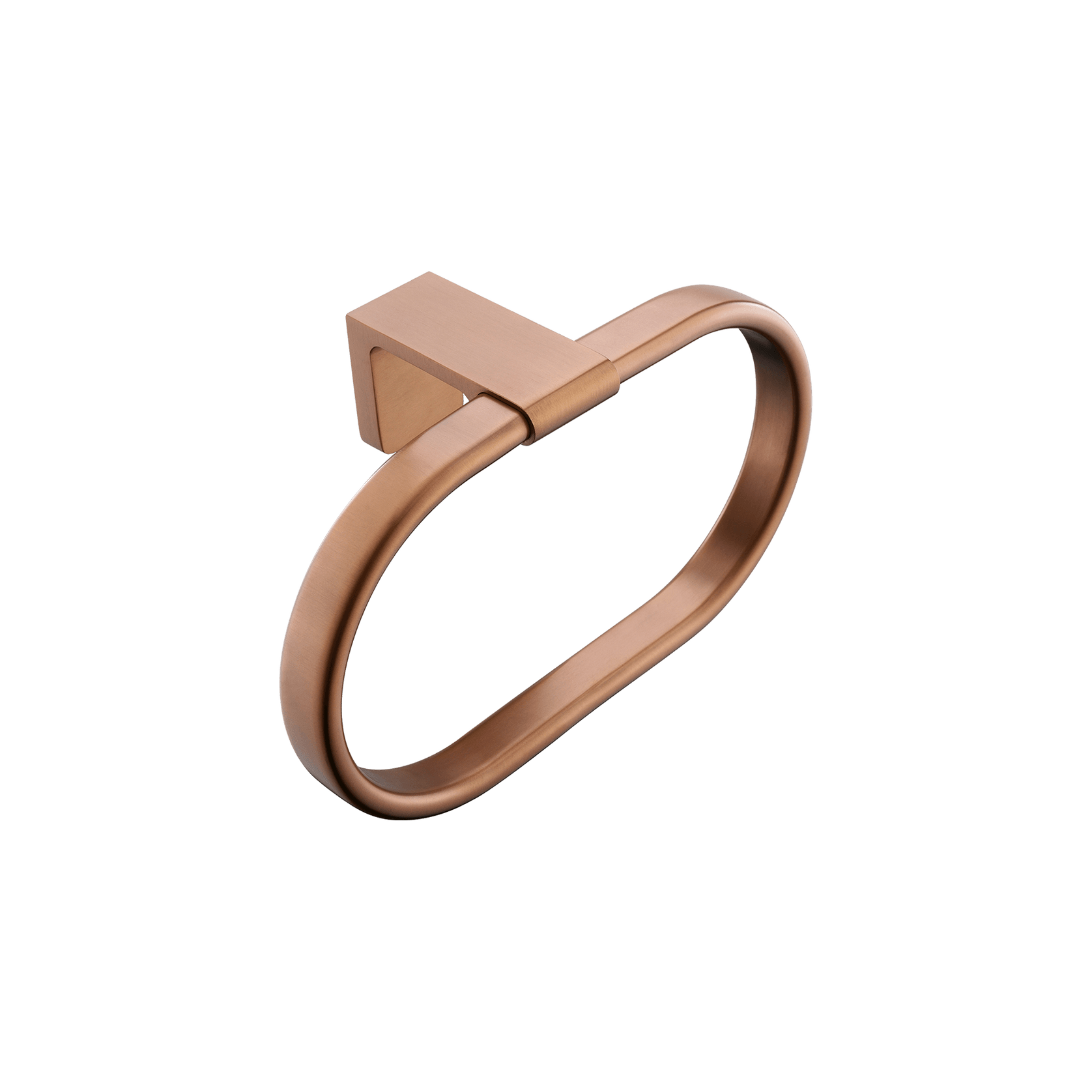 Abode Towel Ring Brushed Copper gallery detail image