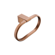 Abode Towel Ring Brushed Copper gallery detail image