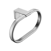 Abode Towel Ring Brushed Nickel gallery detail image
