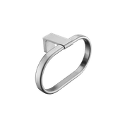 Abode Towel Ring Brushed Nickel gallery detail image