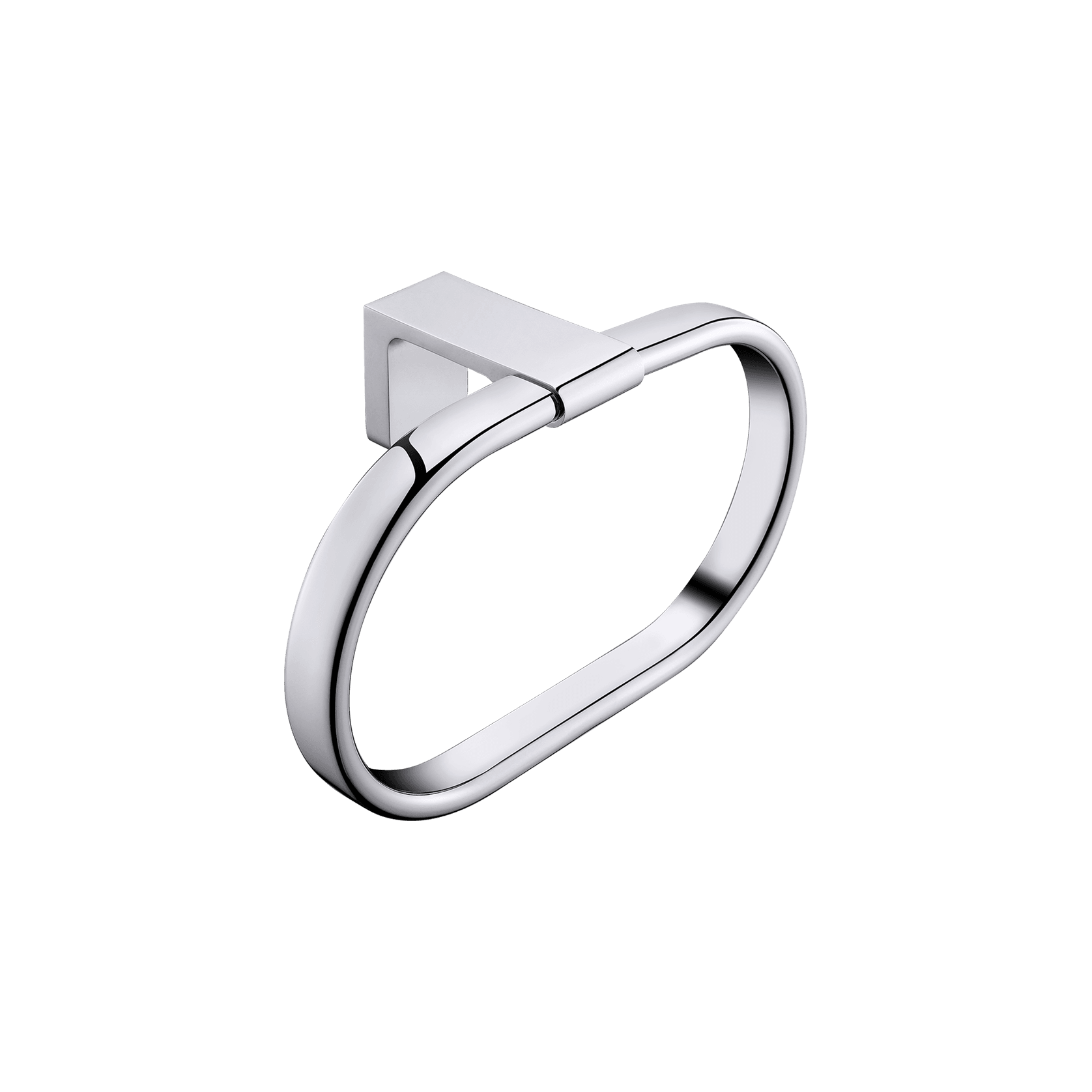 Abode Towel Ring Chrome gallery detail image