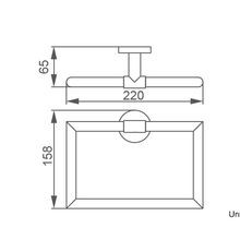 Colab Hand Towel Ring Chrome gallery detail image