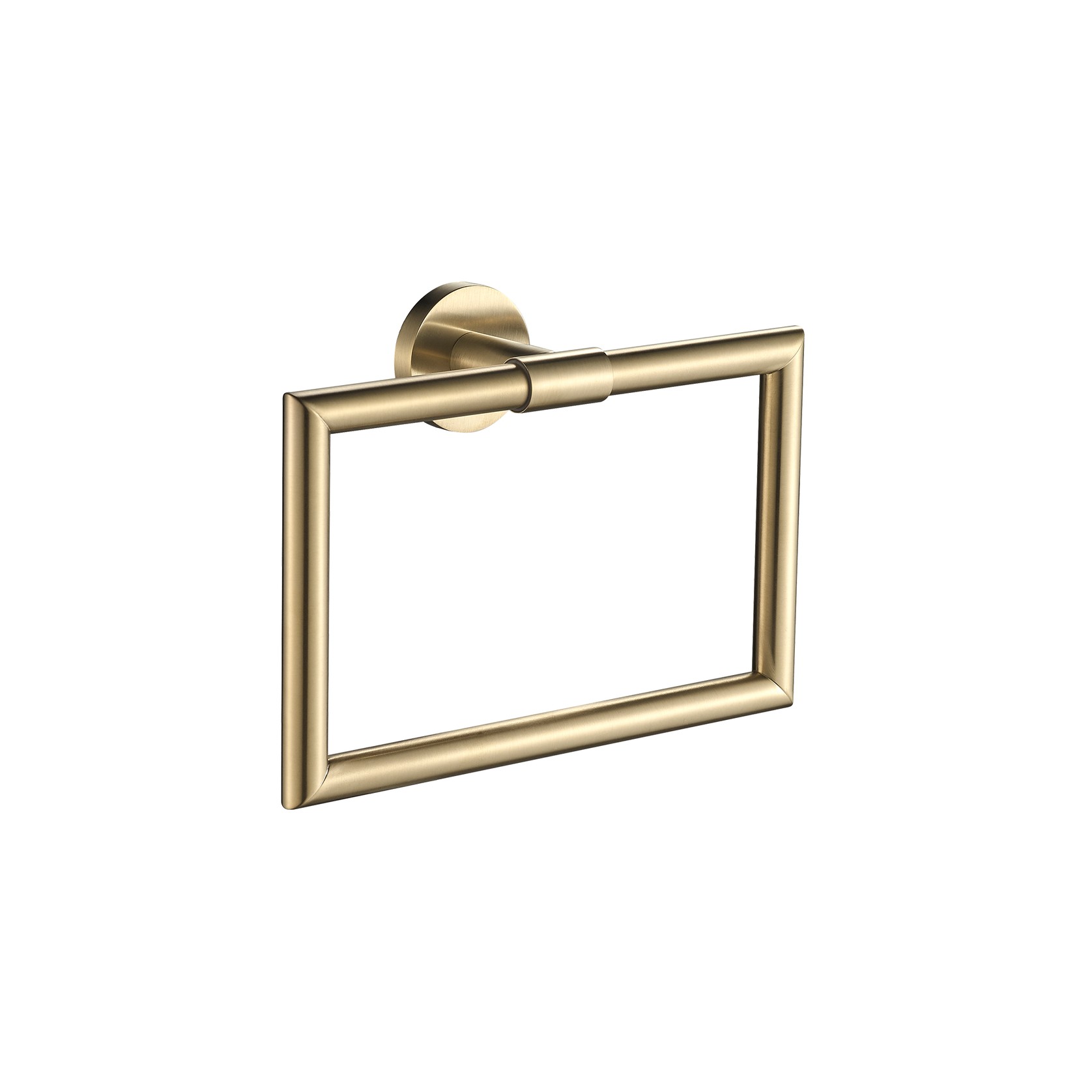 Colab Hand Towel Ring Brushed Gold gallery detail image