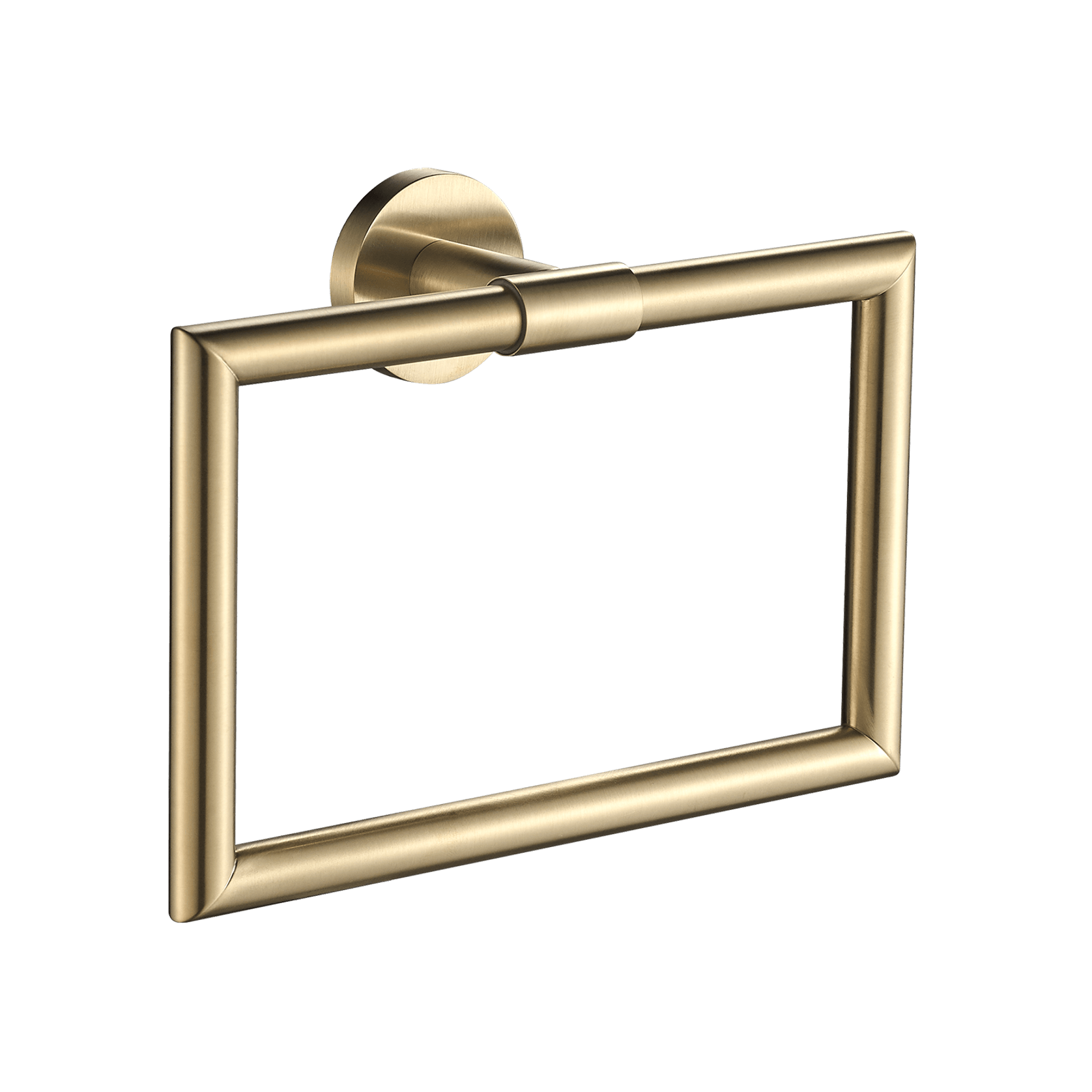 Colab Hand Towel Ring Brushed Gold gallery detail image