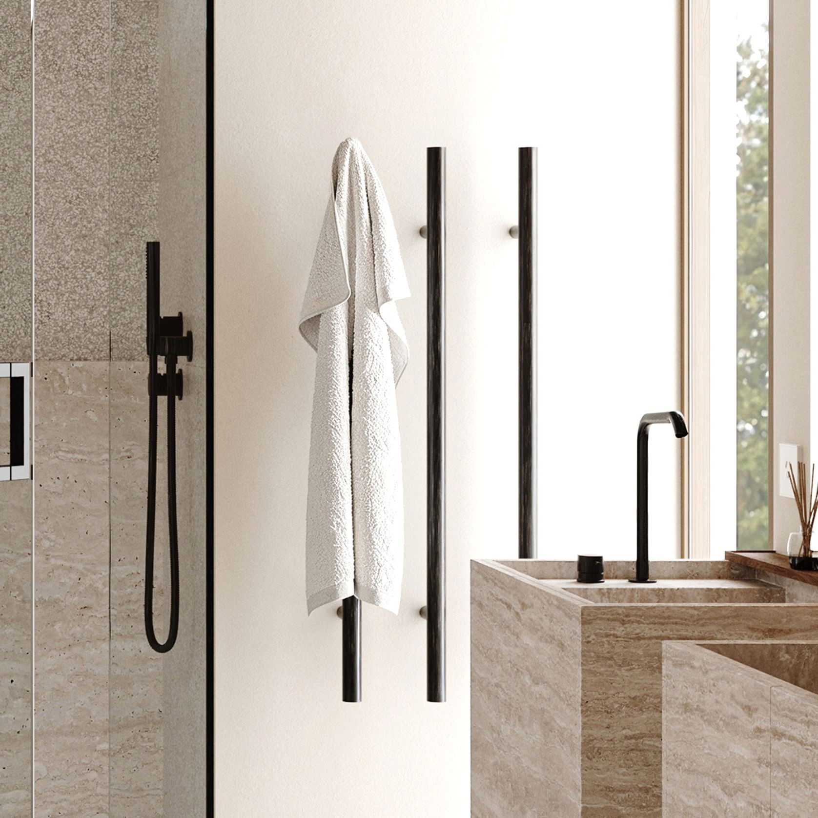 Icona Heated Towel Rails & Accessories gallery detail image