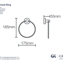 Astro II Towel Ring gallery detail image