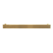 Towel Rail Bar Square 12V 650mm Brushed Gold gallery detail image