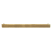 Towel Rail Bar Square 12V 850mm Brushed Gold gallery detail image