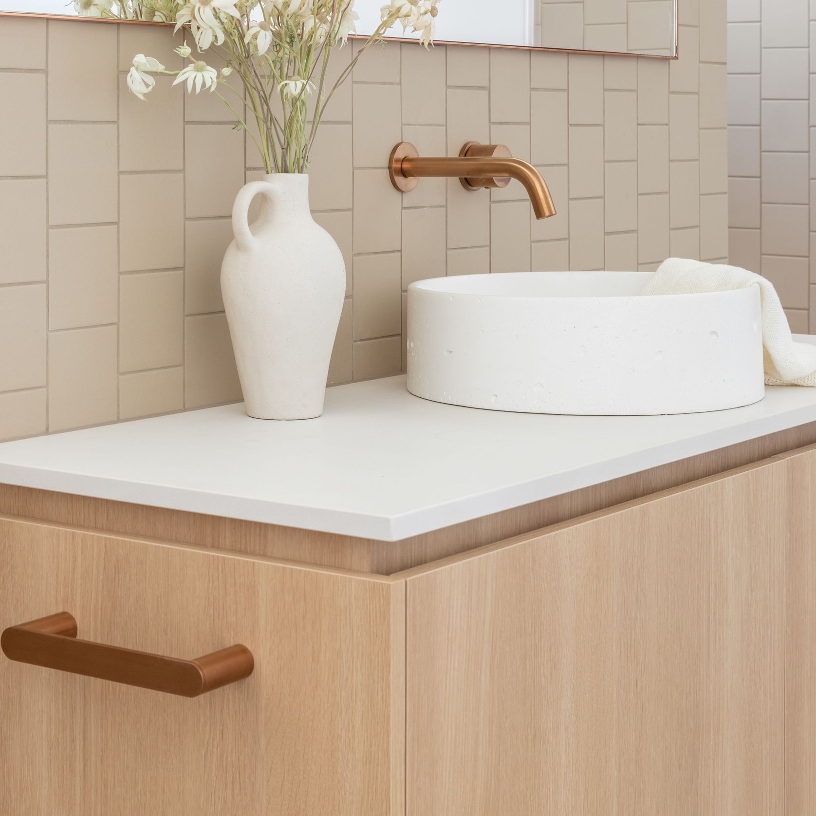 Milani Hand Towel Holder gallery detail image