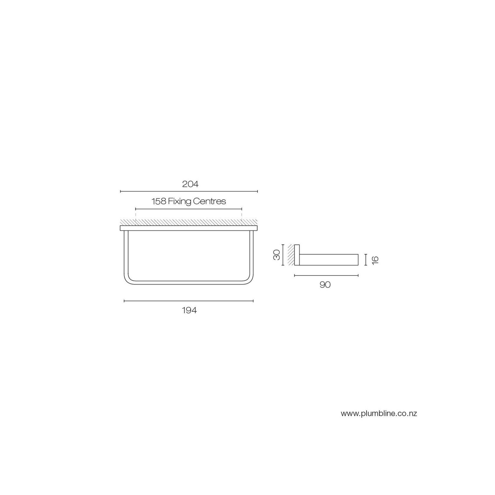 Como Towel Ring gallery detail image