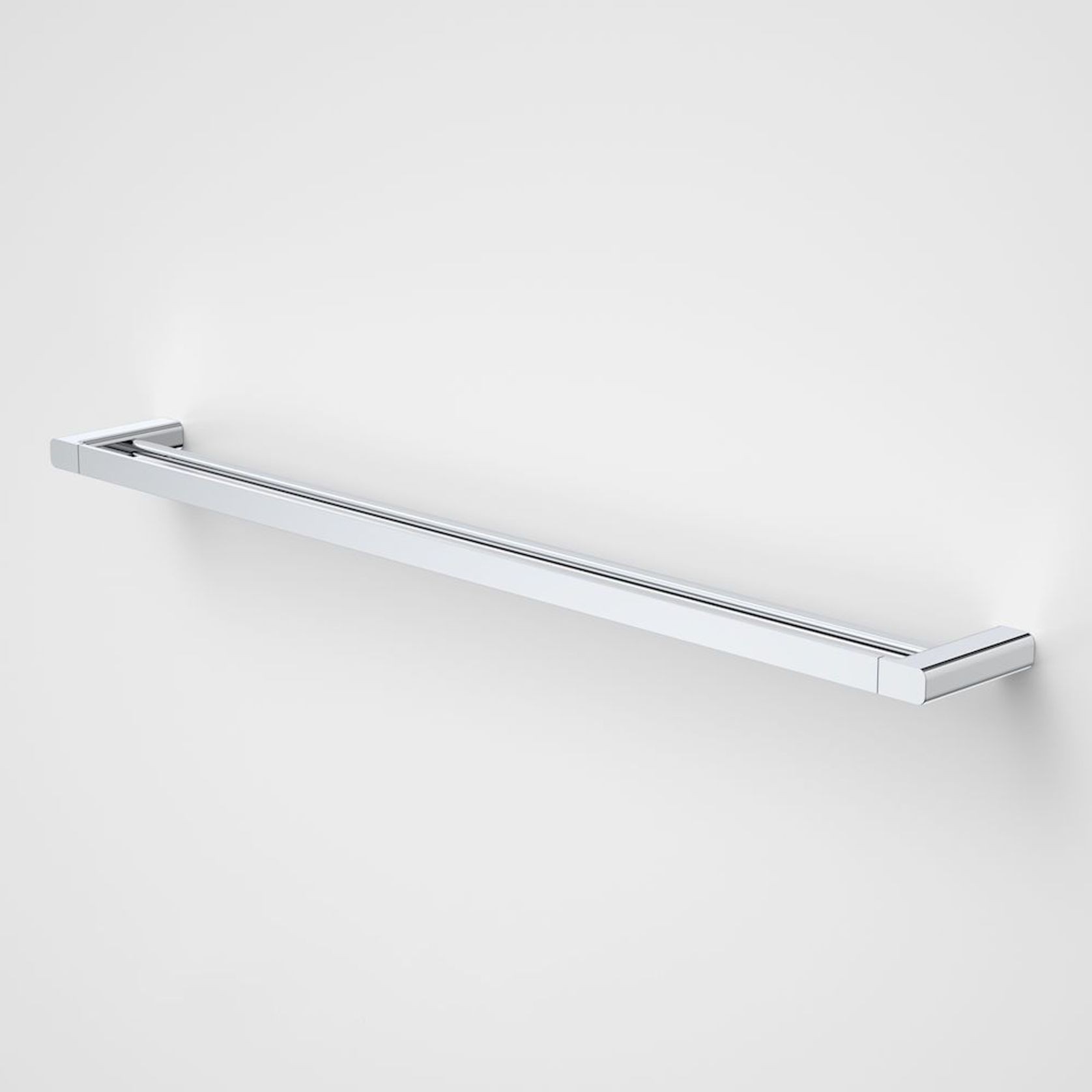 Luna Double Towel Rail 930mm gallery detail image