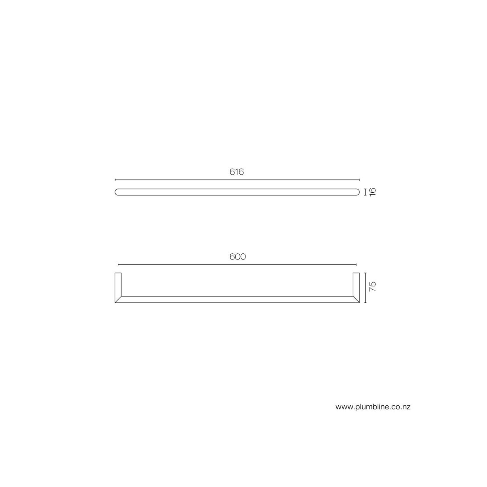 Young Towel Rail 600mm gallery detail image