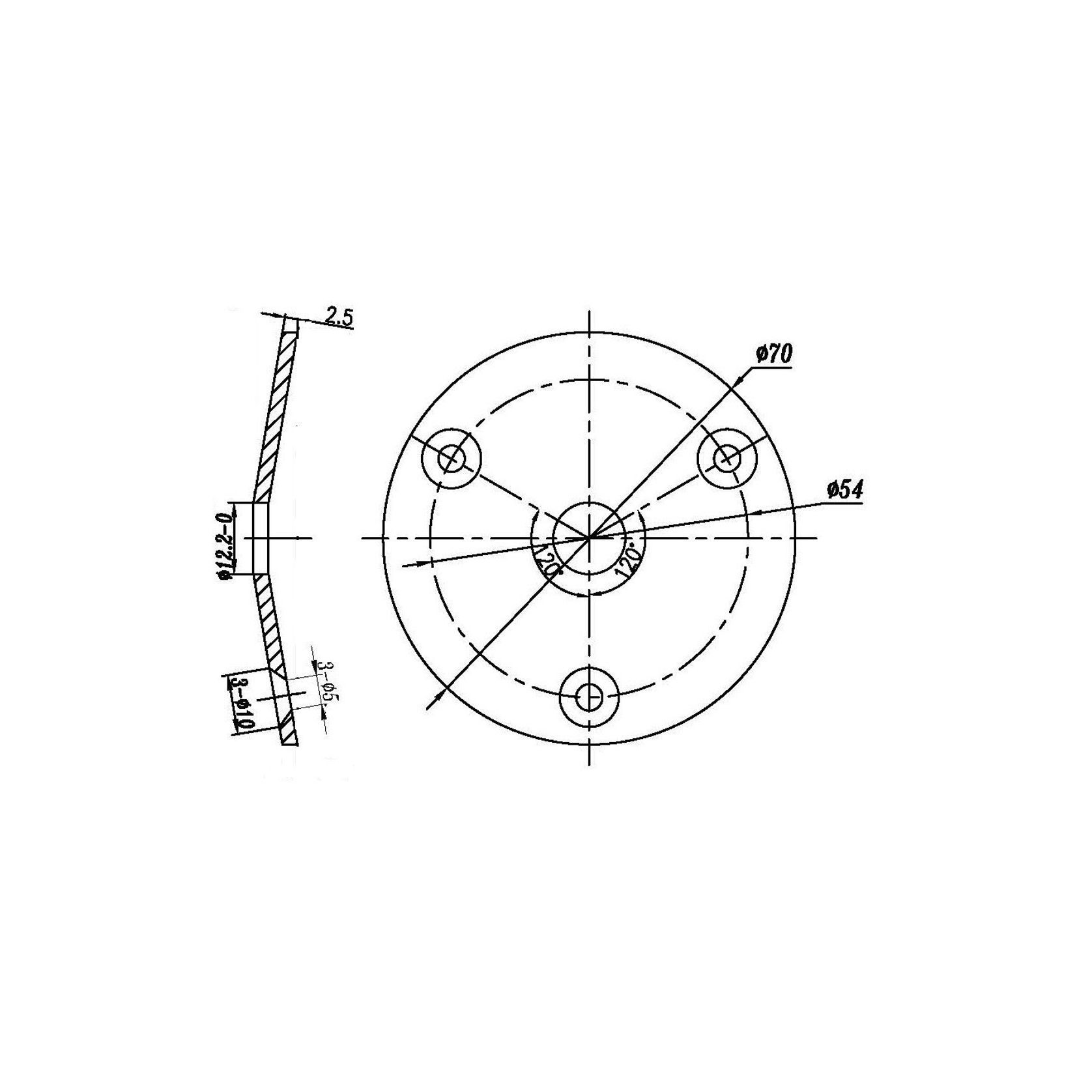70 OD SS Coned Flanges gallery detail image
