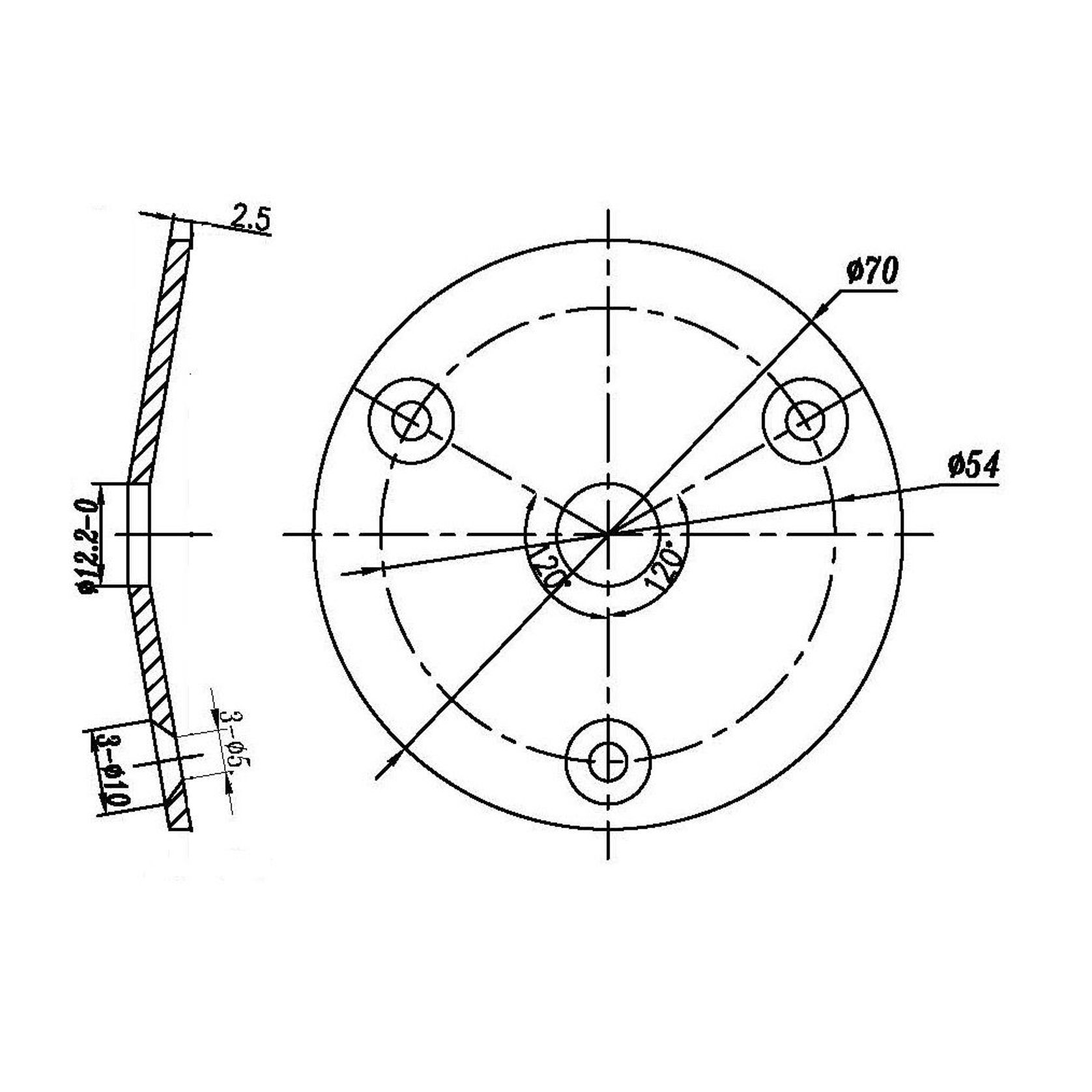 70 OD SS Coned Flanges gallery detail image