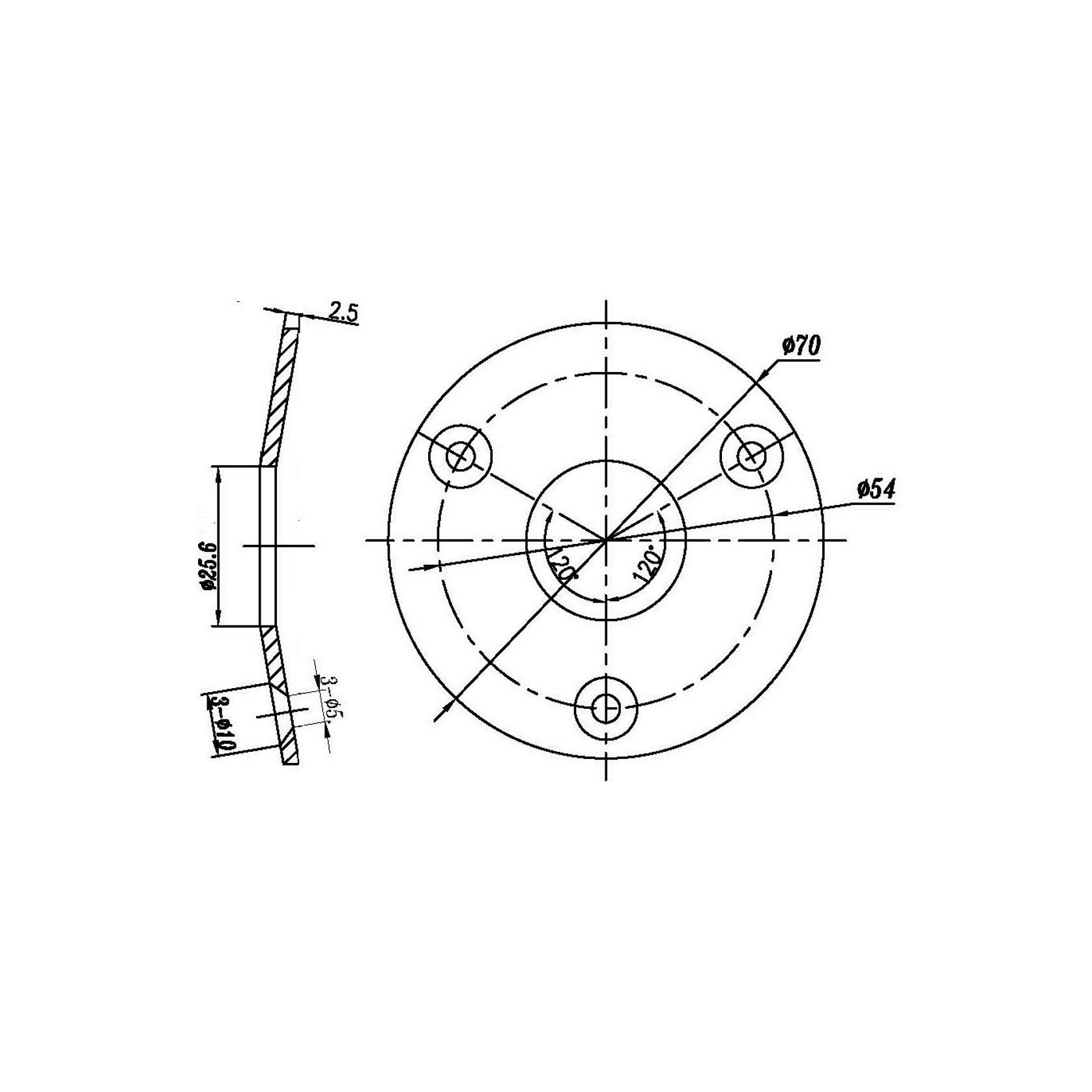 70 OD SS Coned Flanges gallery detail image