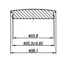 38mm End Caps SS gallery detail image