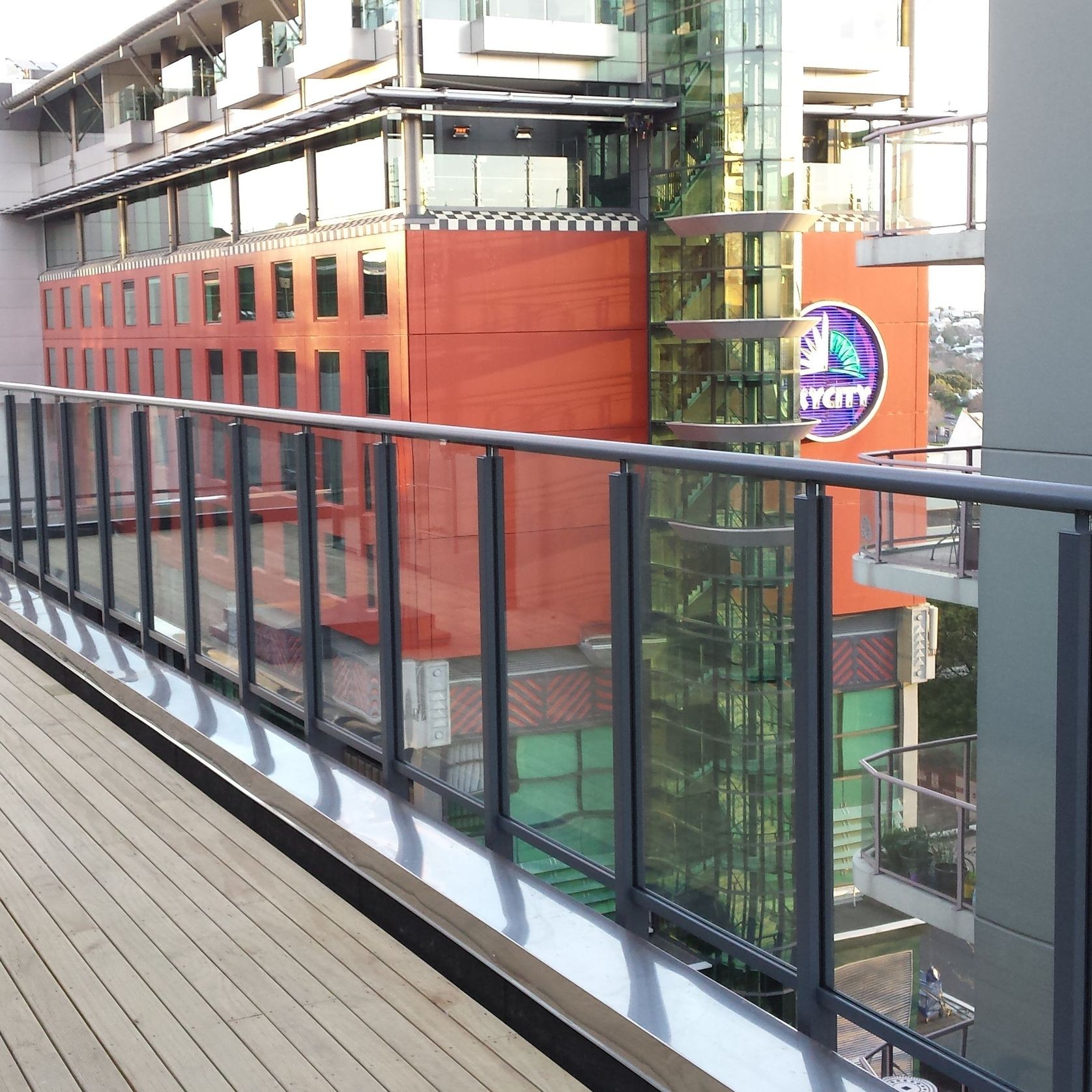 Edgetec® Commercial Post Balustrade gallery detail image