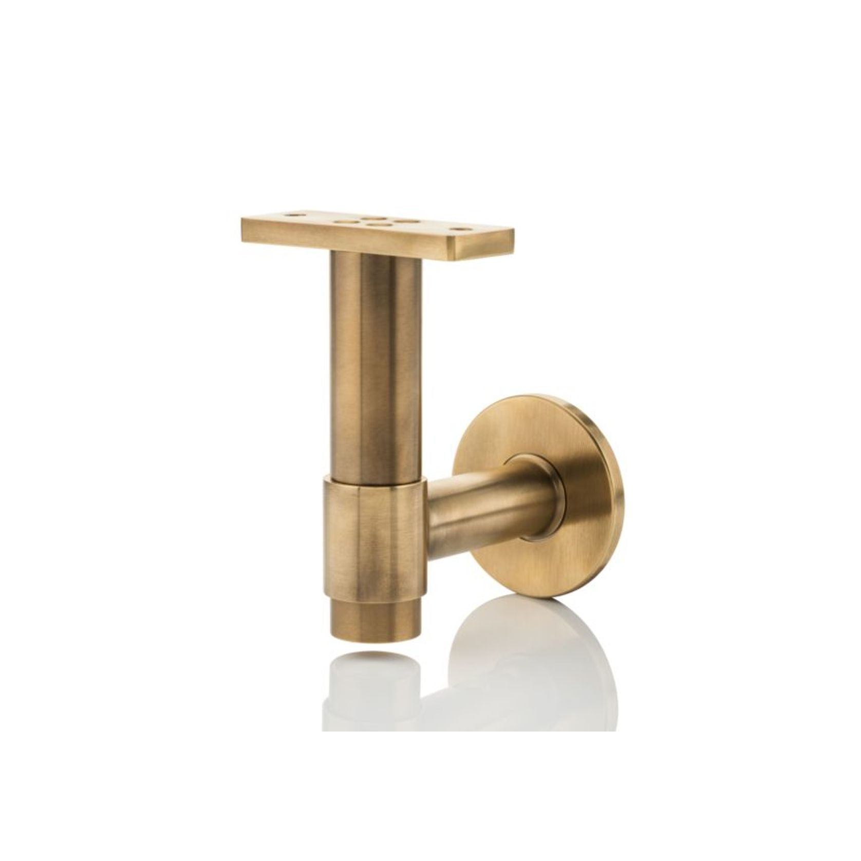 Joseph Giles - Montgomery Solid Brass Handrail Bracket gallery detail image
