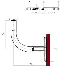 Sierra Handrail Bracket gallery detail image