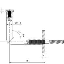 Quadro Concealed Handrail Bracket gallery detail image