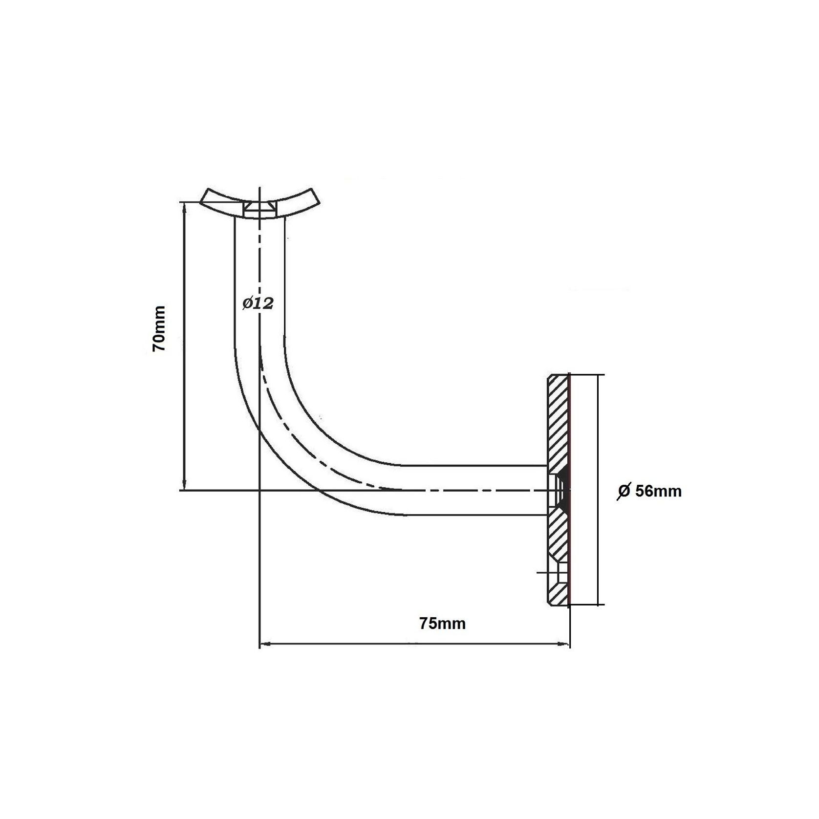 Vienna Handrail Bracket gallery detail image