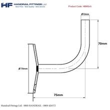 Capri MS Handrail Bracket gallery detail image